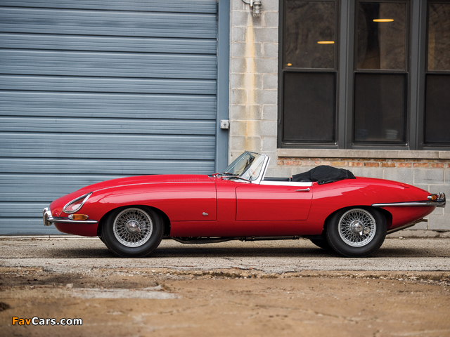 Jaguar E-Type 3.8-Litre Open Two Seater US-spec (XK-E) 1961–62 wallpapers (640 x 480)