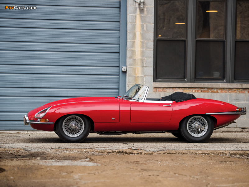 Jaguar E-Type 3.8-Litre Open Two Seater US-spec (XK-E) 1961–62 wallpapers (800 x 600)