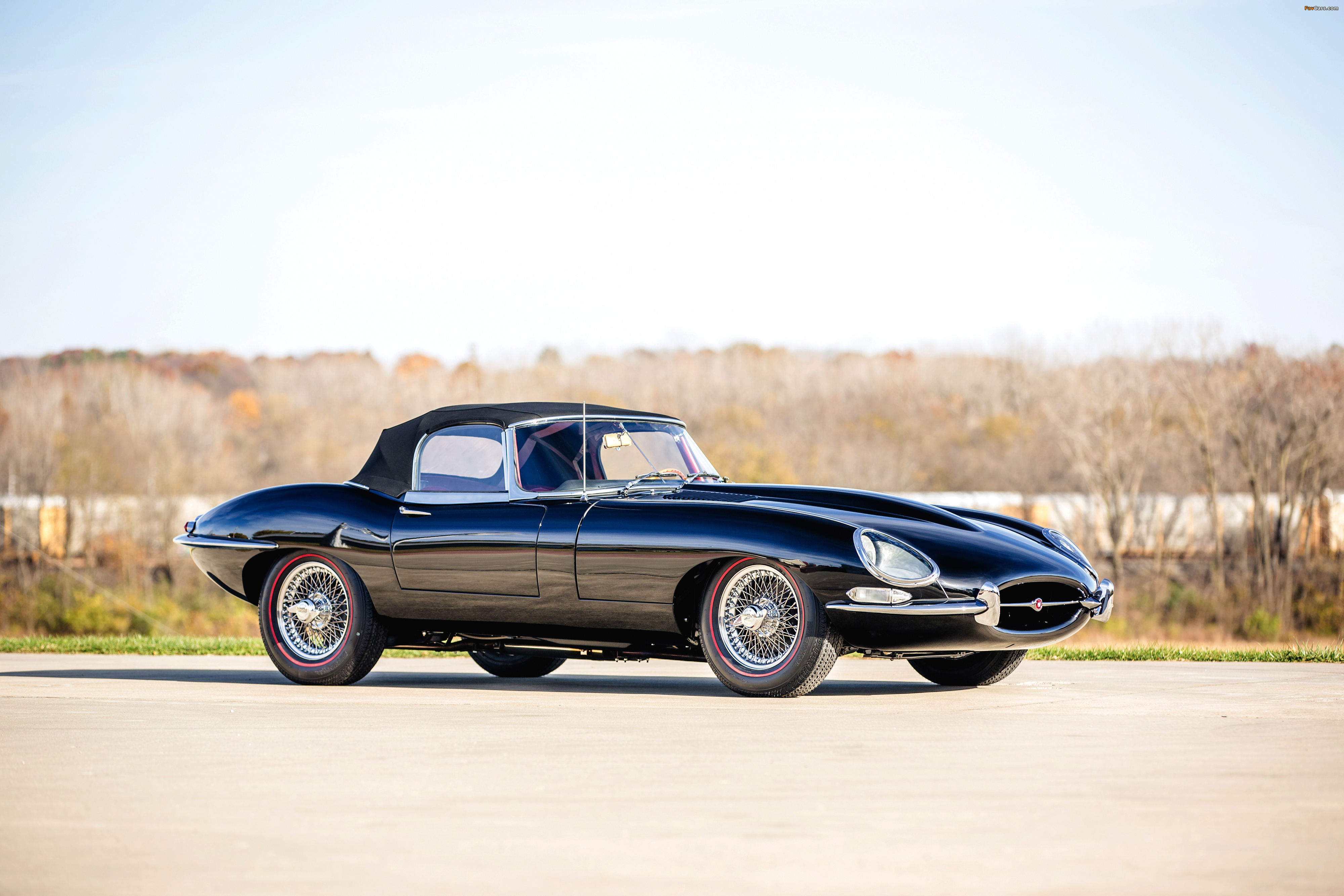 Jaguar E-Type 3.8-Litre Open Two Seater US-spec (XK-E) 1962–1964 images (4000 x 2667)