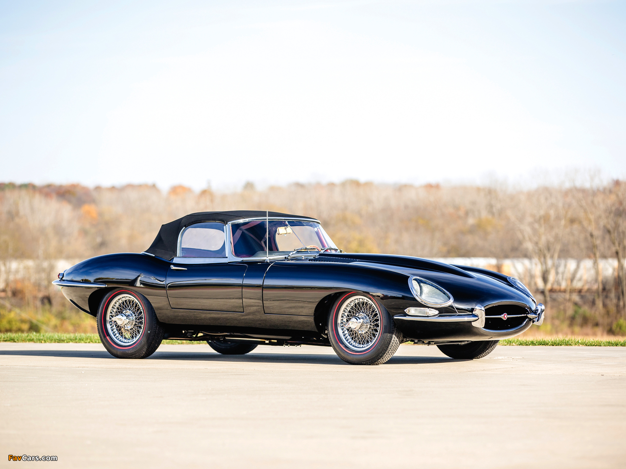 Jaguar E-Type 3.8-Litre Open Two Seater US-spec (XK-E) 1962–1964 images (1280 x 960)