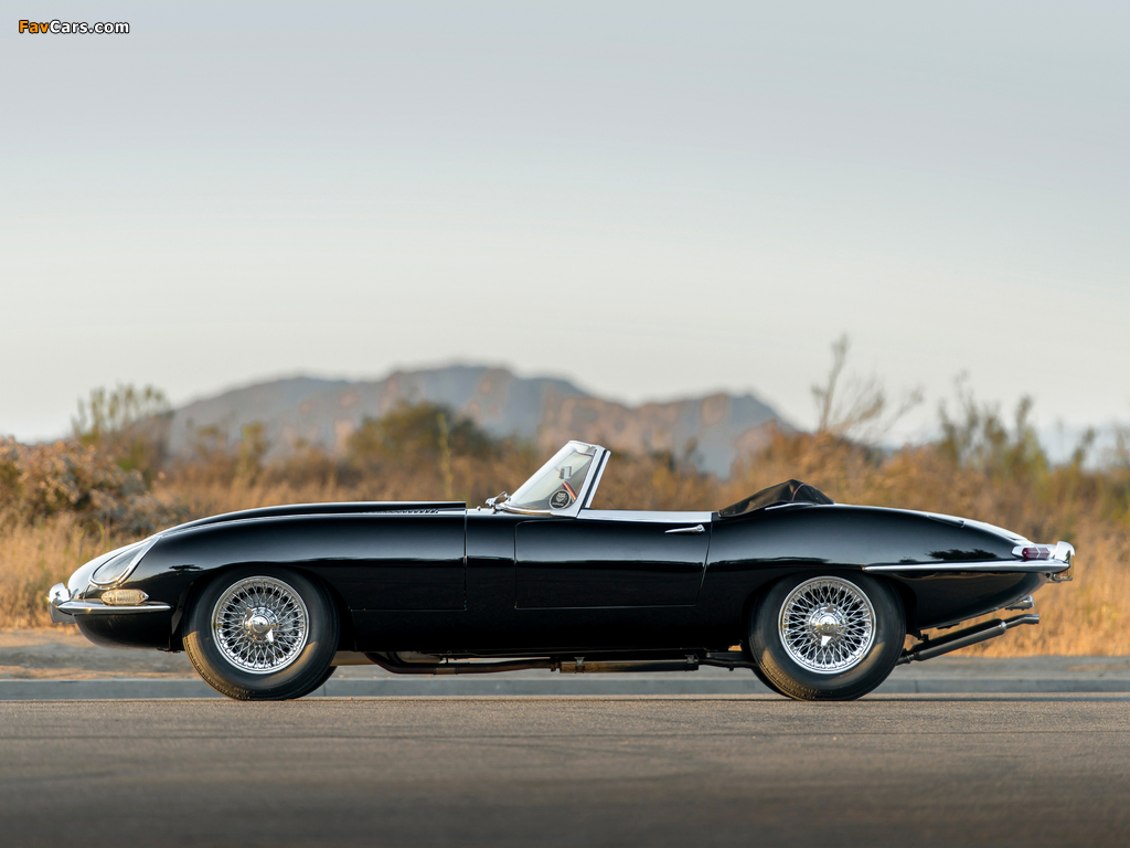 Jaguar E-Type 3.8-Litre Open Two Seater US-spec (XK-E) 1962–1964 images (1024 x 768)