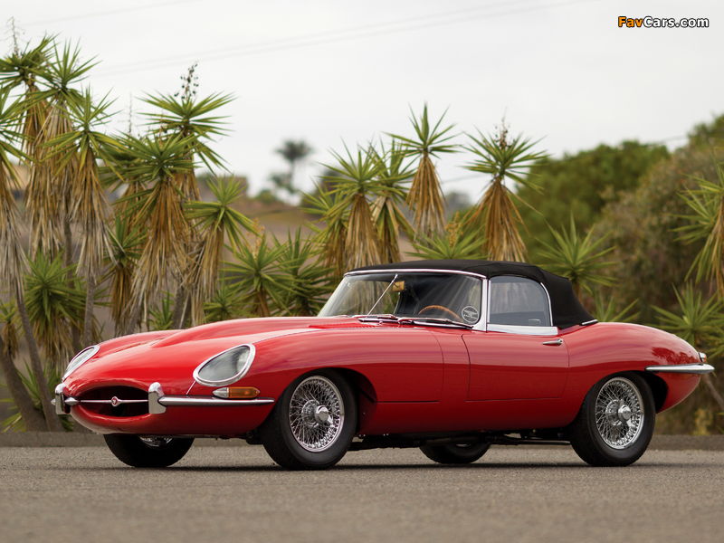 Jaguar E-Type 3.8-Litre Open Two Seater US-spec (XK-E) 1962–1964 images (800 x 600)