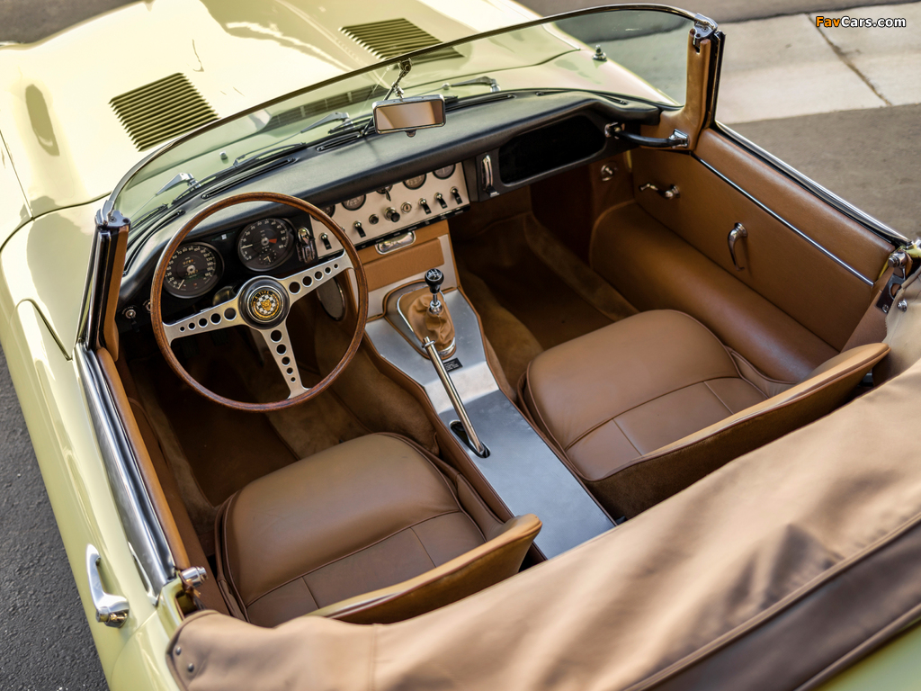 Jaguar E-Type 3.8-Litre Open Two Seater US-spec (XK-E) 1962–1964 pictures (1024 x 768)