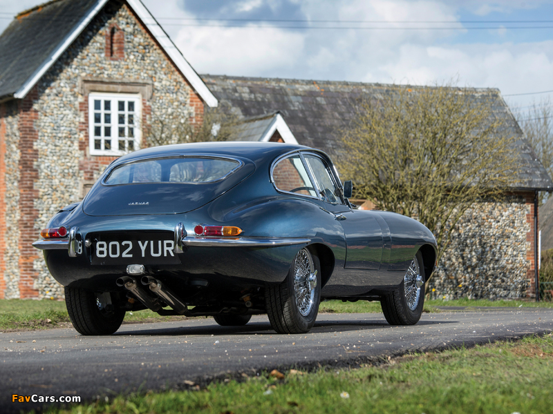 Jaguar E-Type 3.8-Litre Fixed Head Coupe UK-spec (XK-E) 1962–1964 wallpapers (800 x 600)