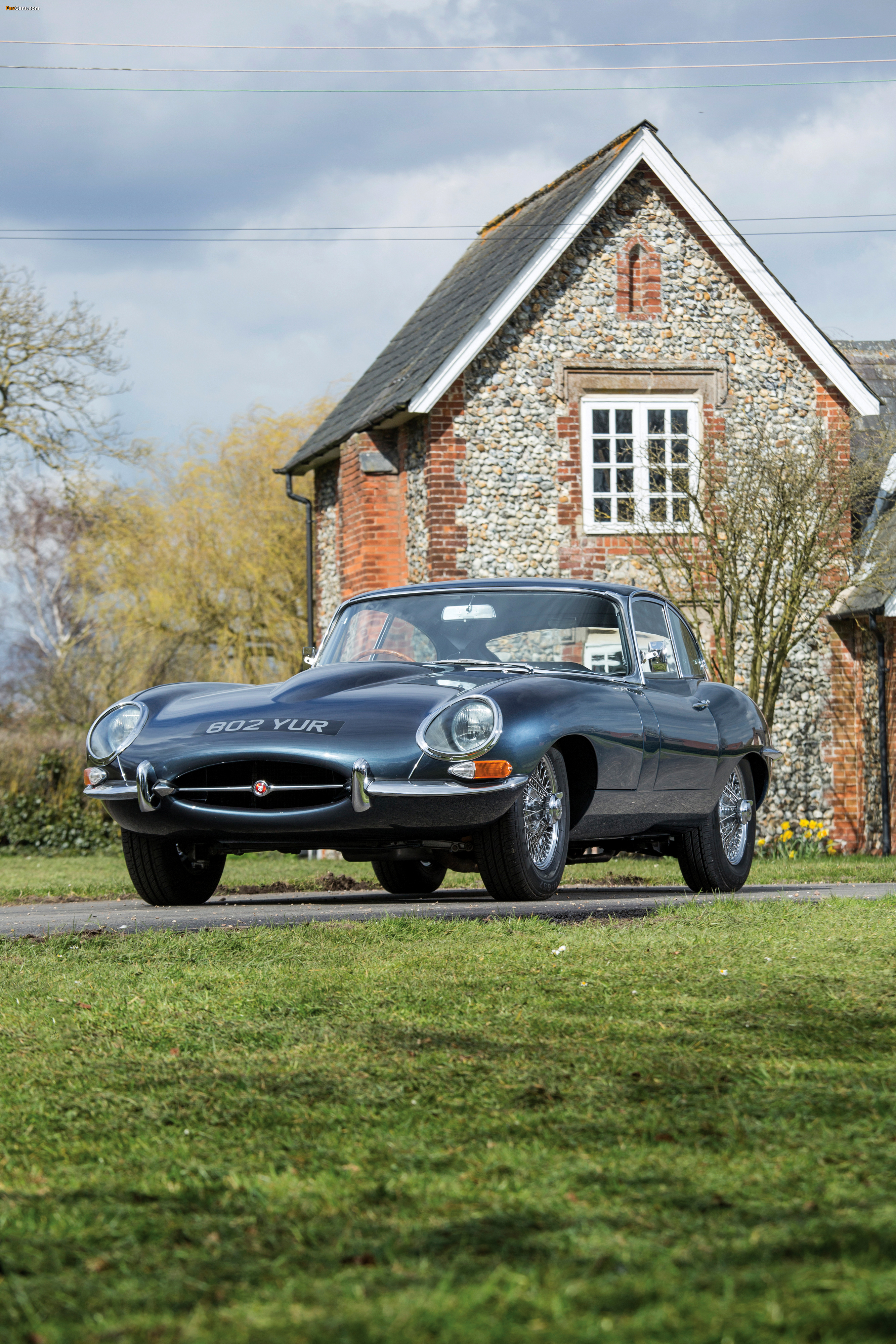 Jaguar E-Type 3.8-Litre Fixed Head Coupe UK-spec (XK-E) 1962–1964 wallpapers (2667 x 4000)