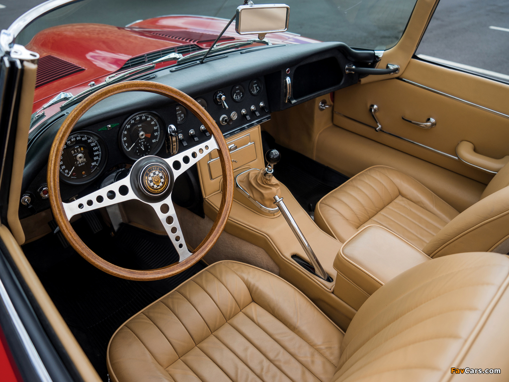 Jaguar E-Type 4.2-Litre Open Two Seater US-spec (XK-E) 1964–1967 images (1024 x 768)