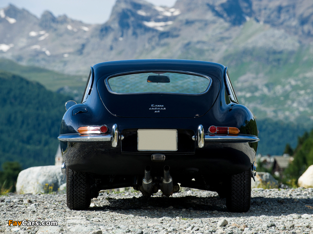 Jaguar E-Type 4.2-Litre Fixed Head Coupe EU-spec (XK-E) 1964–1967 photos (640 x 480)