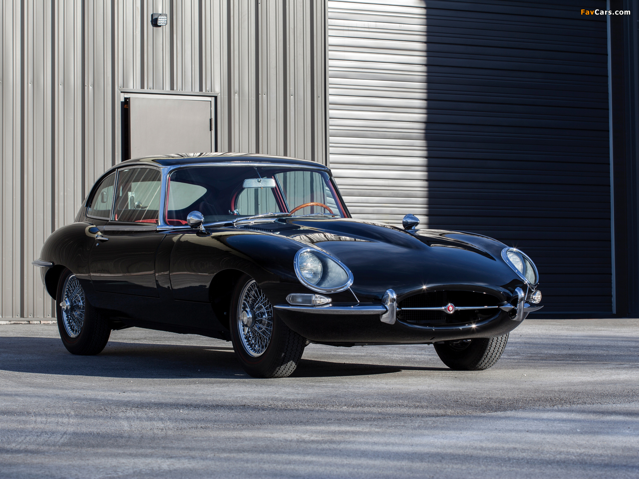 Jaguar E-Type 4.2-Litre Fixed Head Coupe US-spec (XK-E) 1964–1967 wallpapers (1280 x 960)
