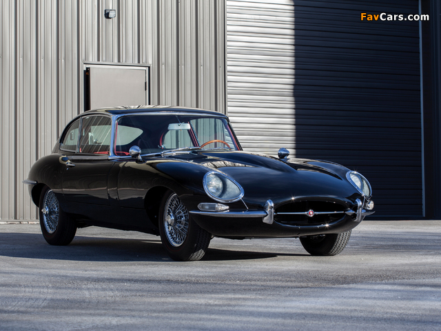 Jaguar E-Type 4.2-Litre Fixed Head Coupe US-spec (XK-E) 1964–1967 wallpapers (640 x 480)