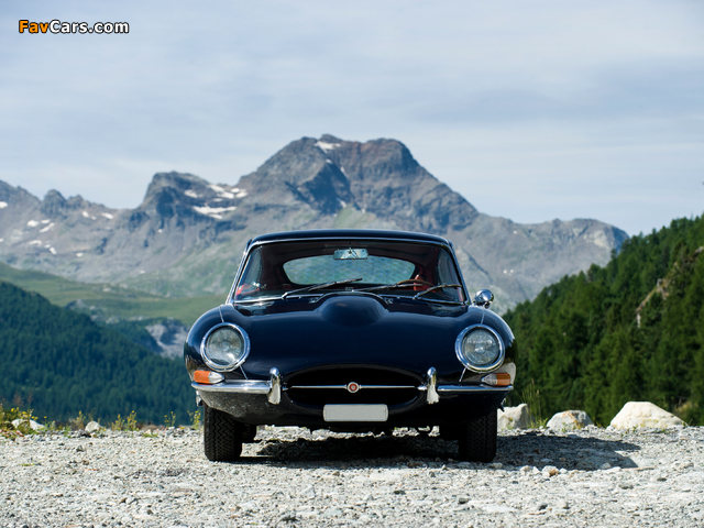 Jaguar E-Type 4.2-Litre Fixed Head Coupe EU-spec (XK-E) 1964–1967 wallpapers (640 x 480)