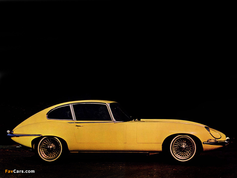Jaguar E-Type Fixed Head Coupe 2+2 (Series I) 1967–68 wallpapers (800 x 600)