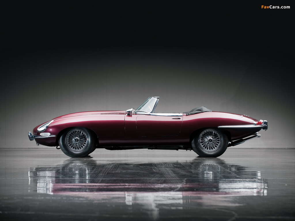 Jaguar E-Type Open Two Seater (Series I) 1967–68 wallpapers (1024 x 768)