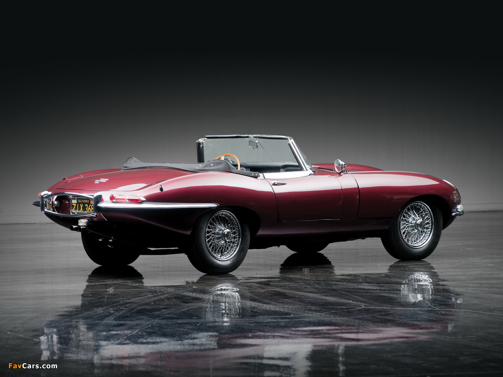 Jaguar E-Type Open Two Seater (Series I) 1967–68 wallpapers (1024 x 768)