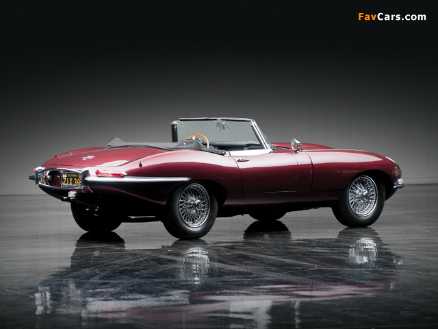 Jaguar E-Type Open Two Seater (Series I) 1967–68 wallpapers (640 x 480)