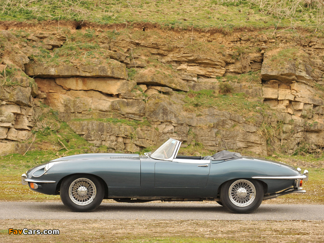 Jaguar E-Type Open Two Seater (Series II) 1968–71 images (640 x 480)