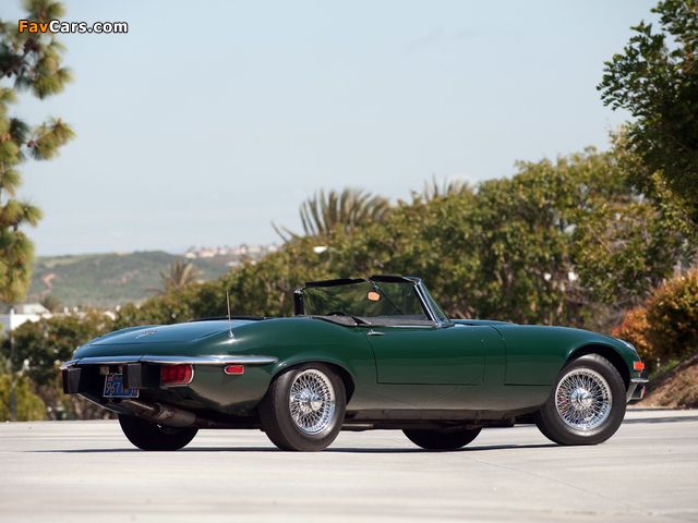 Jaguar E-Type V12 Open Two Seater (Series III) 1971–75 images (640 x 480)