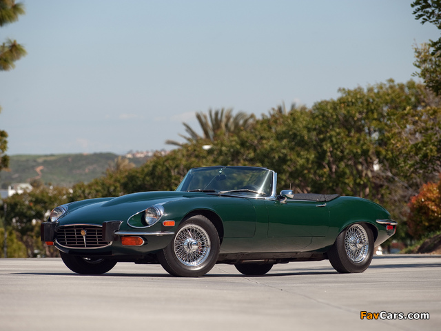 Jaguar E-Type V12 Open Two Seater (Series III) 1971–75 pictures (640 x 480)