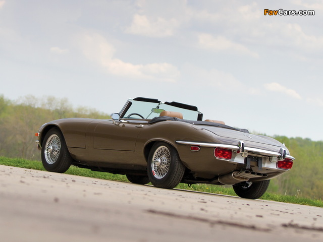 Jaguar E-Type V12 Open Two Seater (Series III) 1971–75 wallpapers (640 x 480)