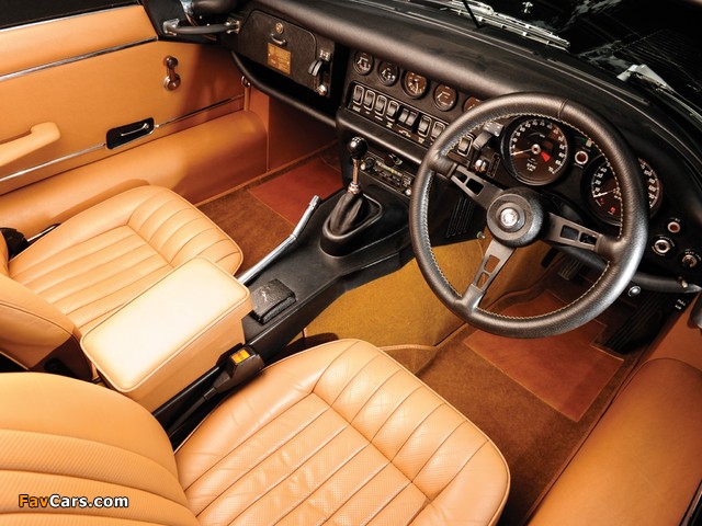 Jaguar E-Type V12 Roadster Commemorative Edition (Series III) 1974 photos (640 x 480)