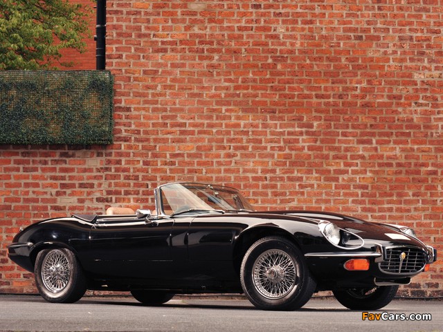 Jaguar E-Type V12 Roadster Commemorative Edition (Series III) 1974 pictures (640 x 480)