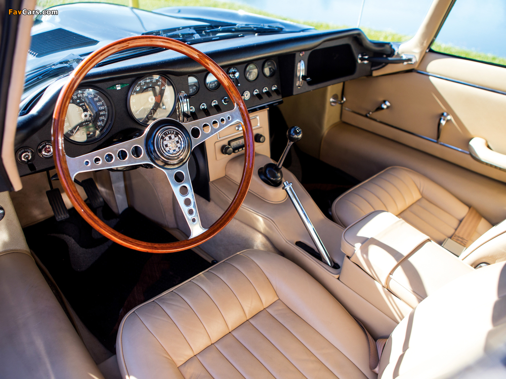 Photos of Jaguar E-Type 4.2-Litre Fixed Head Coupe US-spec (XK-E) 1964–1967 (1024 x 768)