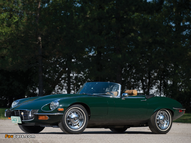 Photos of Jaguar E-Type V12 Open Two Seater (Series III) 1971–75 (640 x 480)