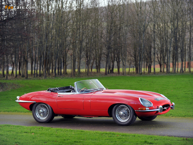 Pictures of Jaguar E-Type Open Two Seater UK-spec (Series I) 1961–67 (640 x 480)