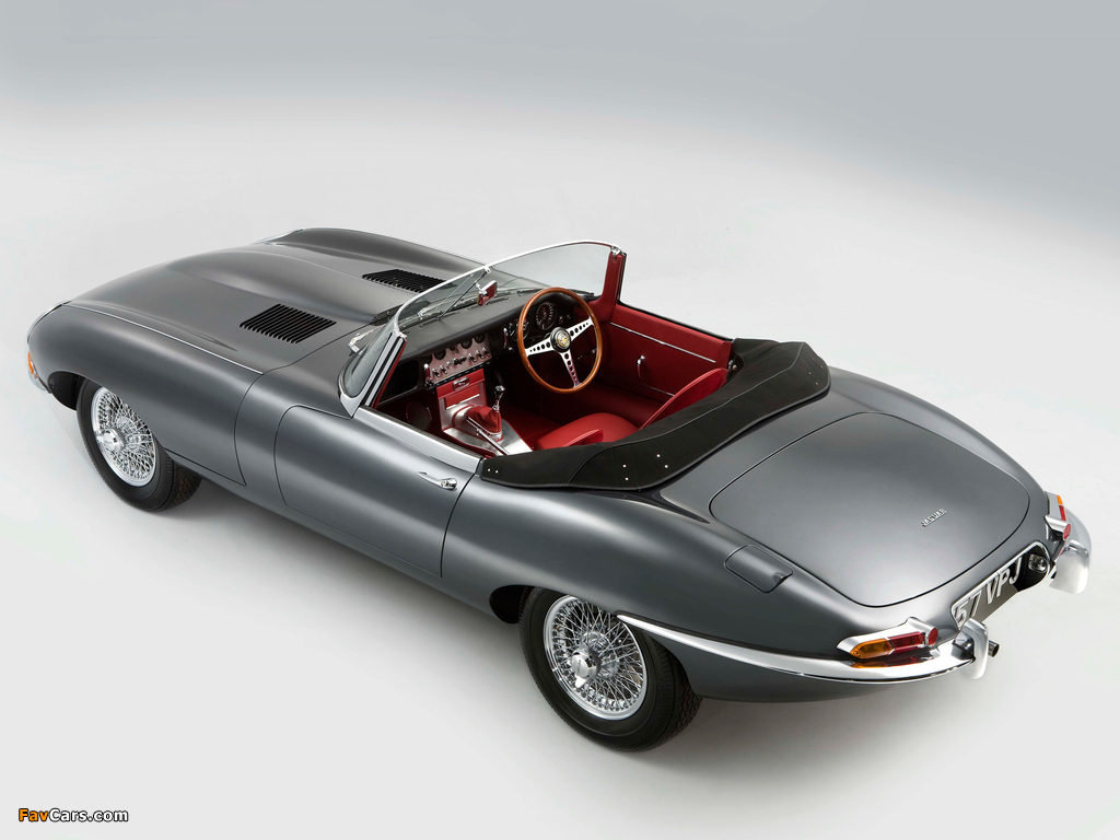 Pictures of Jaguar E-Type Open Two Seater UK-spec (Series I) 1961–67 (1024 x 768)