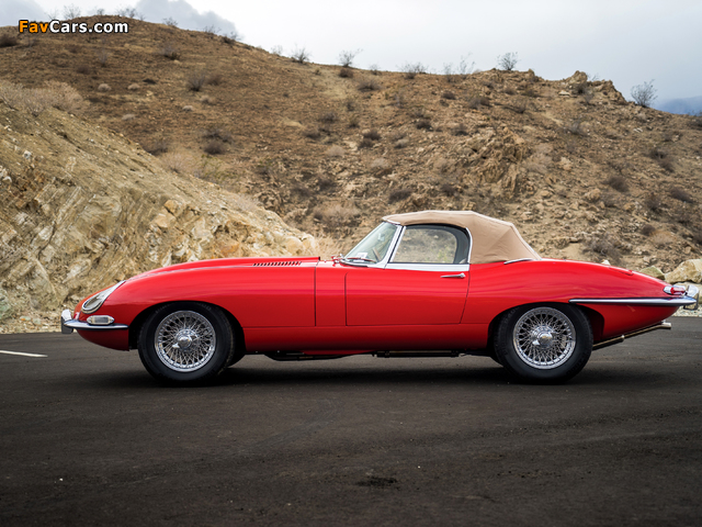 Pictures of Jaguar E-Type 4.2-Litre Open Two Seater US-spec (XK-E) 1964–1967 (640 x 480)