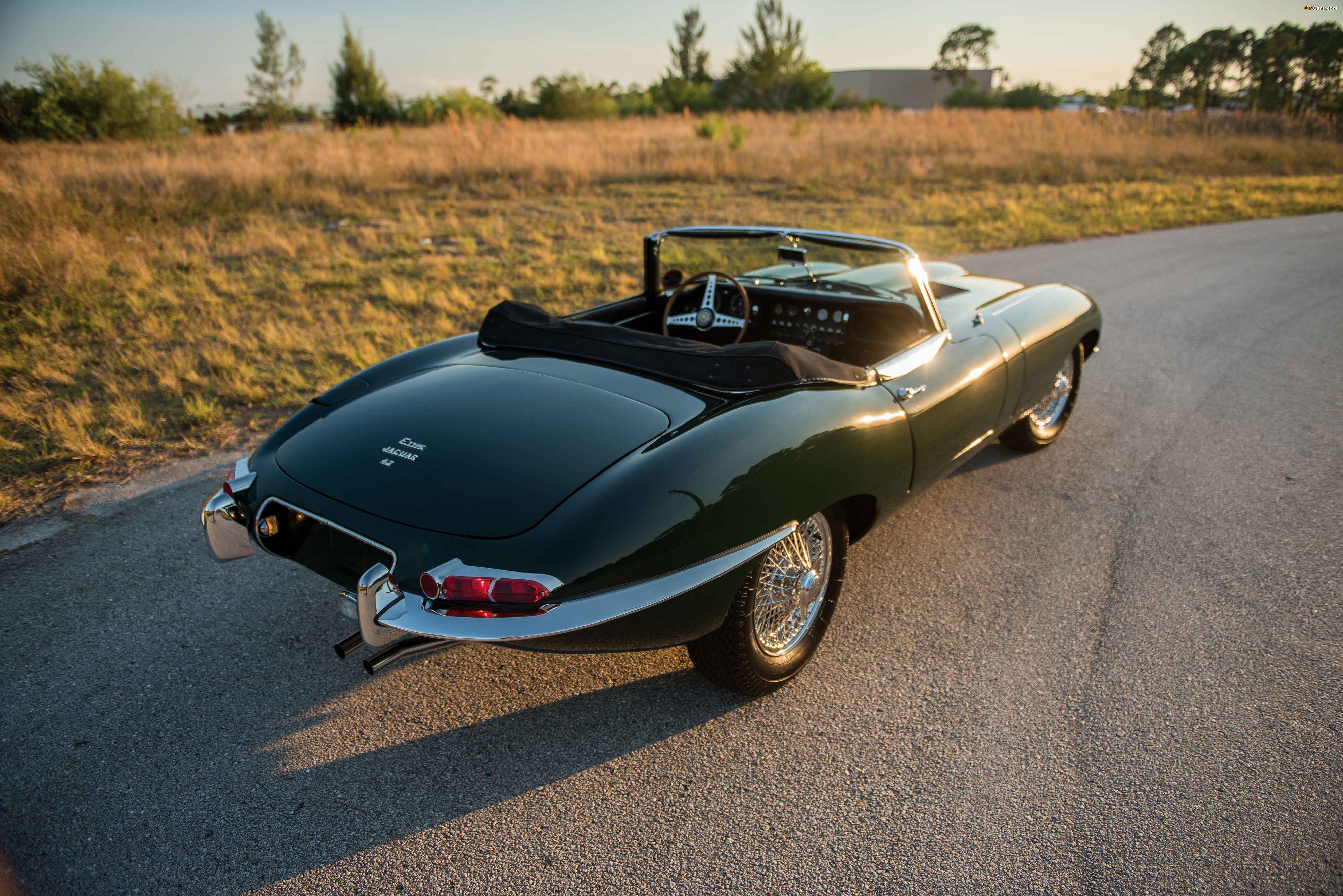 Pictures of Jaguar E-Type 4.2-Litre Open Two Seater US-spec (XK-E) 1964–1967 (4000 x 2670)