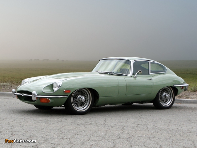 Pictures of Jaguar E-Type Fixed Head Coupe US-spec (Series II) 1968–71 (640 x 480)