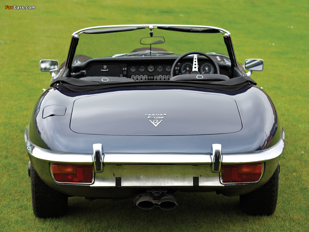 Pictures of Jaguar E-Type V12 Open Two Seater (Series III) 1971–75 (1024 x 768)