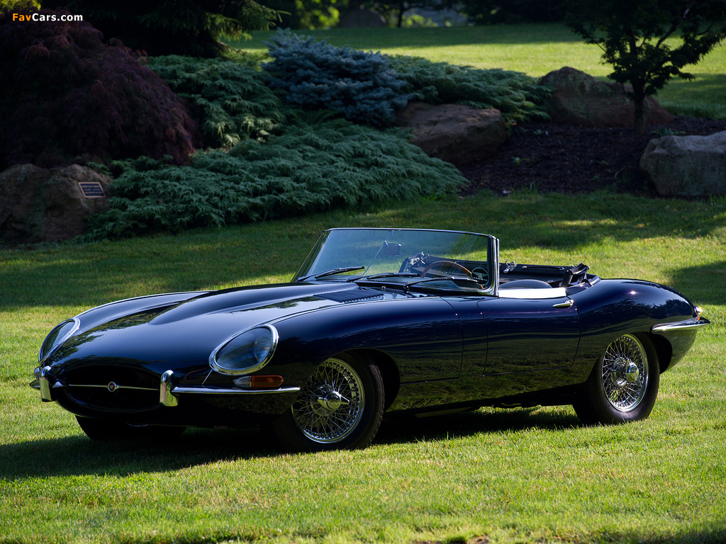 Jaguar E-Type Open Two Seater (Series I) 1961–67 wallpapers (1024 x 768)