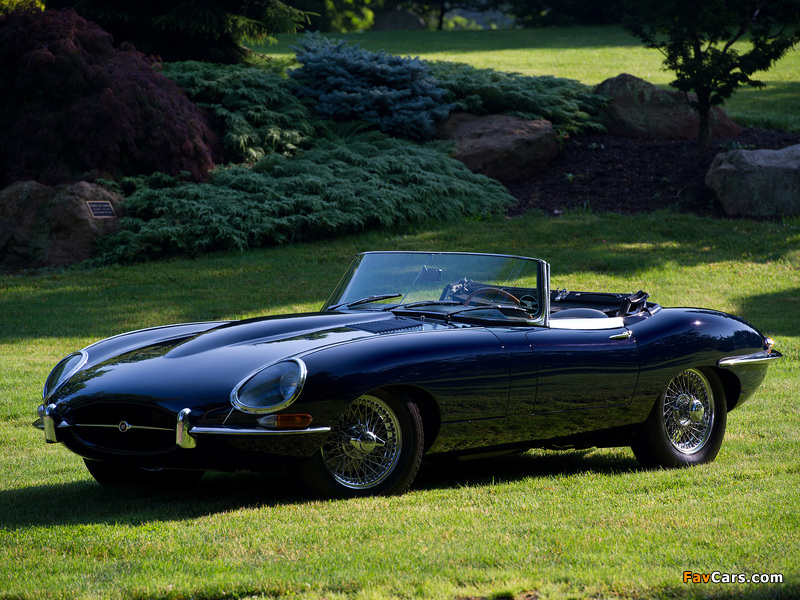 Jaguar E-Type Open Two Seater (Series I) 1961–67 wallpapers (800 x 600)