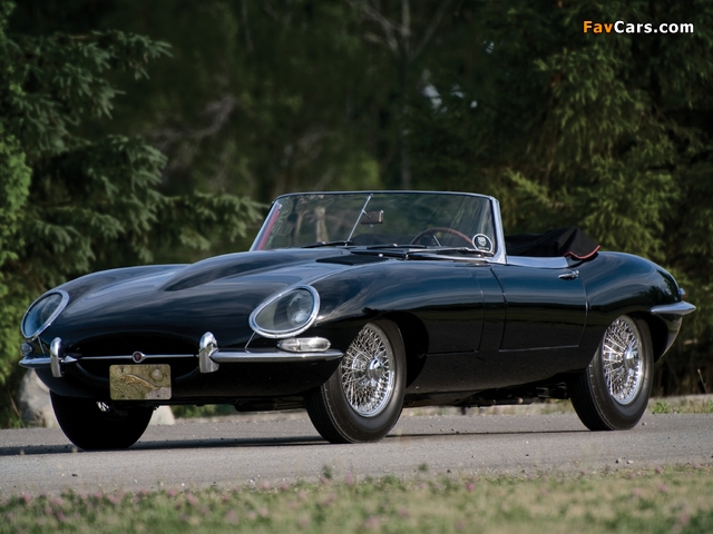 Jaguar E-Type Open Two Seater (Series I) 1961–67 wallpapers (640 x 480)