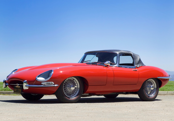 Jaguar E-Type Open Two Seater (Series I) 1961–67 wallpapers