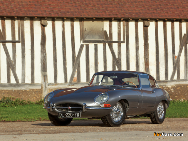 Jaguar E-Type 3.8-Litre Fixed Head Coupe EU-spec (XK-E) 1962–1964 wallpapers (640 x 480)