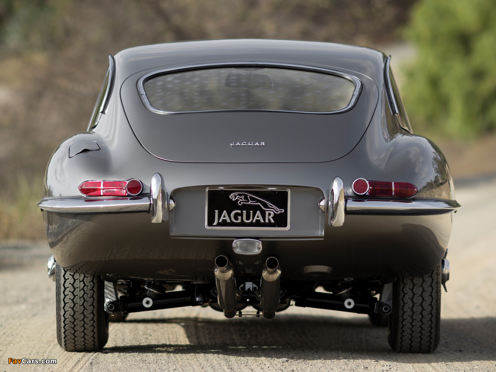 Jaguar E-Type 3.8-Litre Fixed Head Coupe EU-spec (XK-E) 1962–1964 wallpapers (1024 x 768)