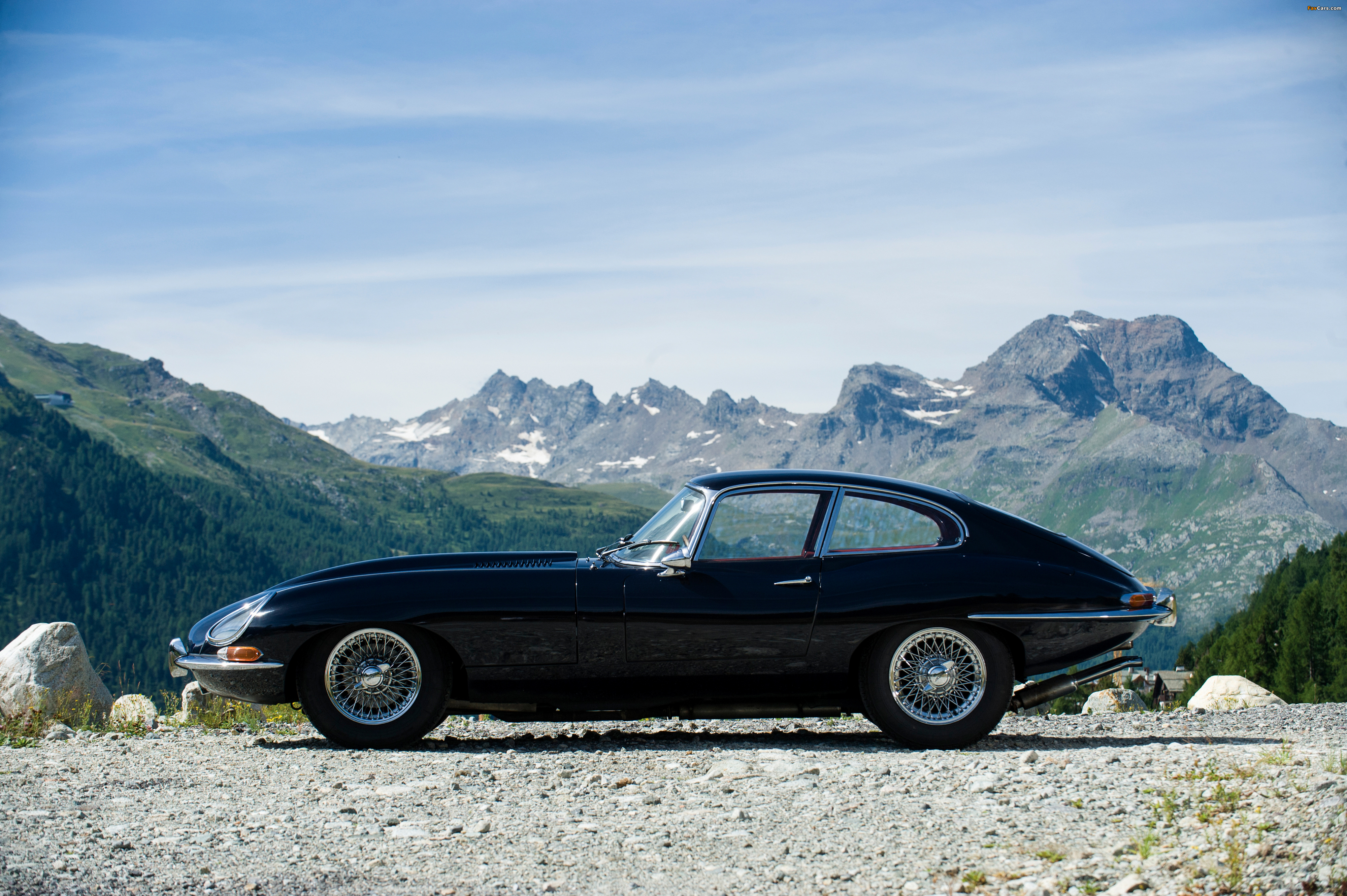 Jaguar E-Type 4.2-Litre Fixed Head Coupe EU-spec (XK-E) 1964–1967 wallpapers (4000 x 2662)