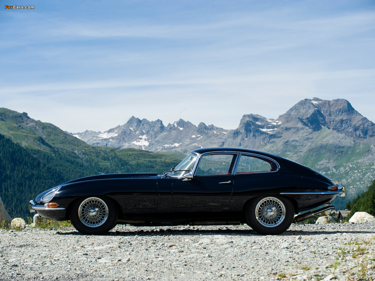 Jaguar E-Type 4.2-Litre Fixed Head Coupe EU-spec (XK-E) 1964–1967 wallpapers (1280 x 960)