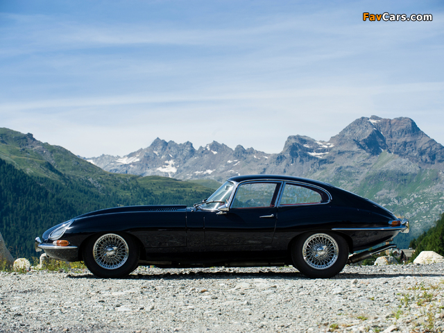 Jaguar E-Type 4.2-Litre Fixed Head Coupe EU-spec (XK-E) 1964–1967 wallpapers (640 x 480)