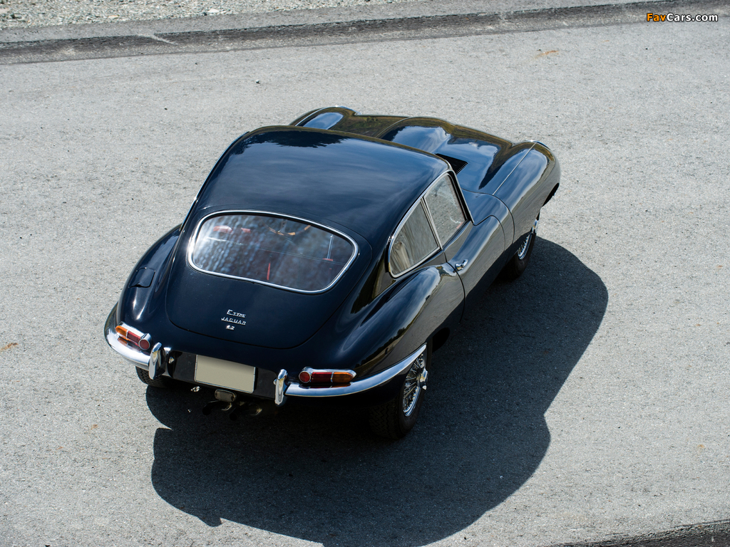 Jaguar E-Type 4.2-Litre Fixed Head Coupe EU-spec (XK-E) 1964–1967 wallpapers (1024 x 768)
