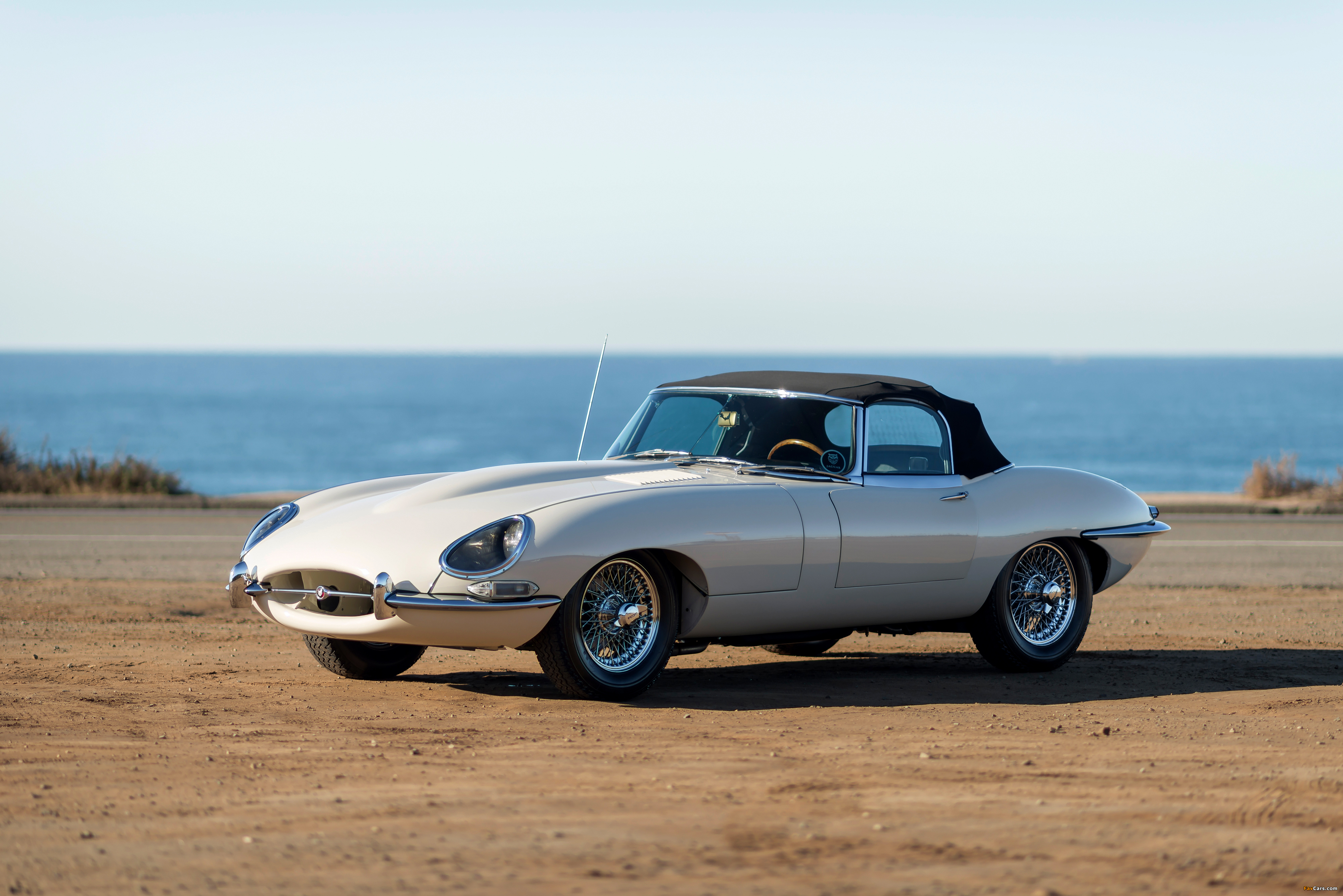 Jaguar E-Type 4.2-Litre Open Two Seater US-spec (XK-E) 1964–1967 wallpapers (4000 x 2670)