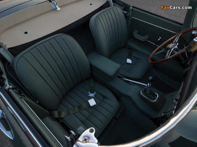 Jaguar E-Type 4.2-Litre Open Two Seater EU-spec (XK-E) 1964–1967 wallpapers (640 x 480)
