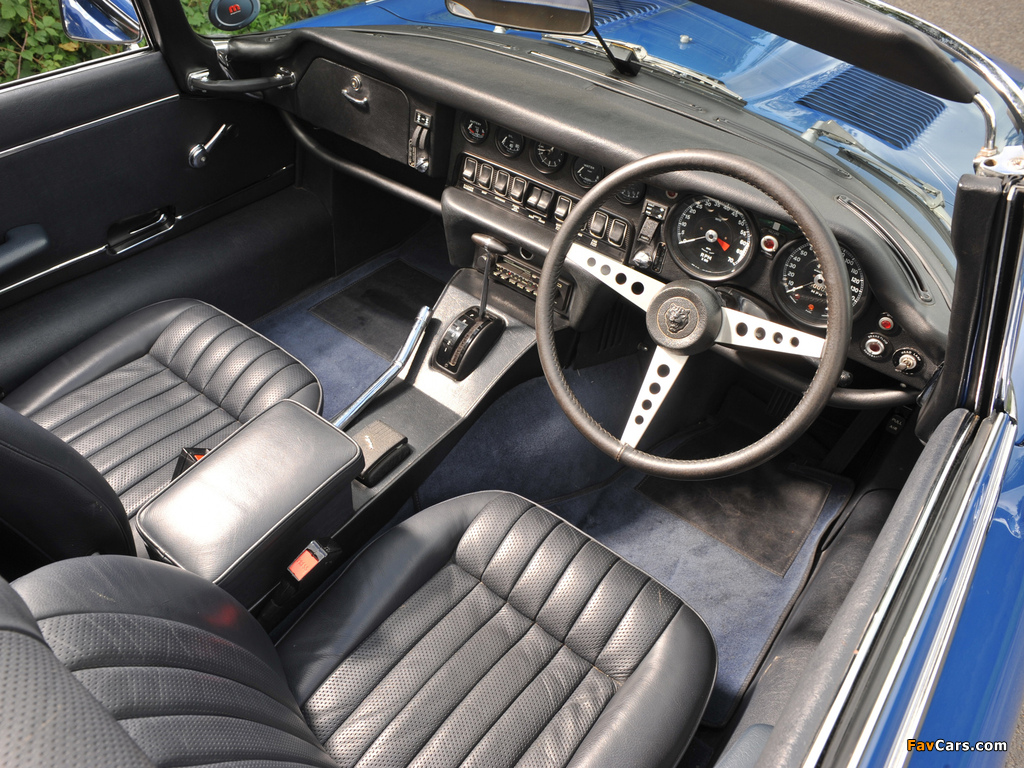 Jaguar E-Type V12 Open Two Seater UK-spec (Series III) 1971–74 wallpapers (1024 x 768)