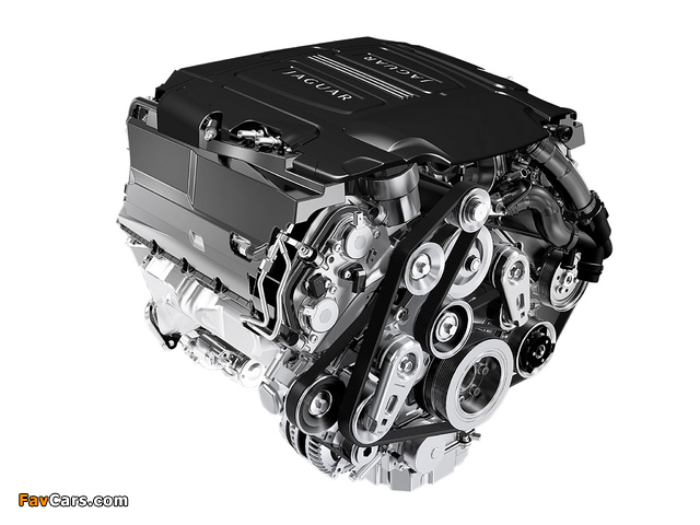 Images of Engines  Jaguar 5.0L V8 Supercharged (495 hp) (640 x 480)