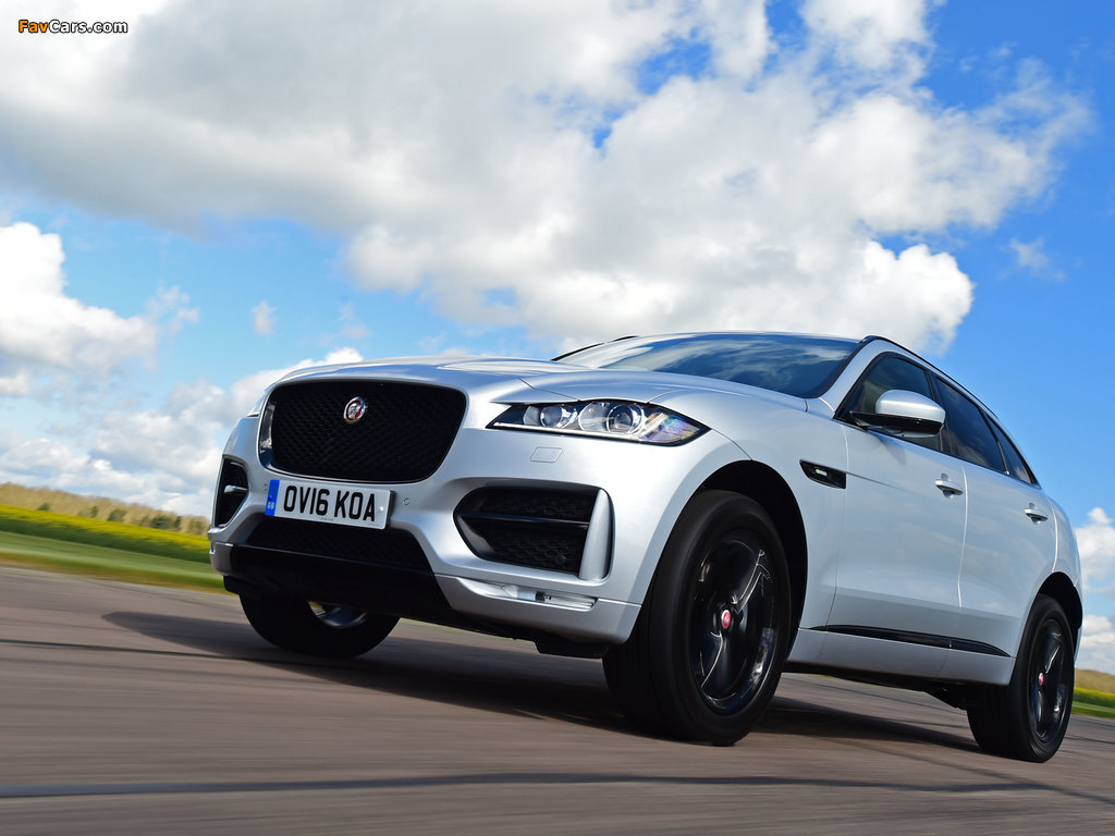 Images of Jaguar F-Pace 20d AWD R-Sport UK-spec 2016 (1024 x 768)