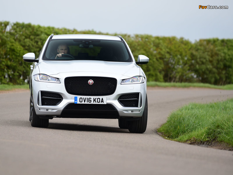 Pictures of Jaguar F-Pace 20d AWD R-Sport UK-spec 2016 (800 x 600)