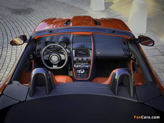 Images of Jaguar F-Type V8 S US-spec 2013 (640 x 480)