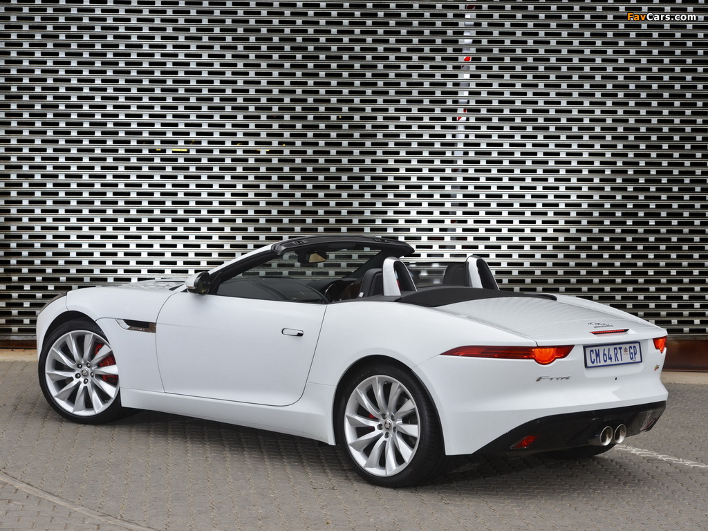 Jaguar F-Type S ZA-spec 2013 images (1024 x 768)